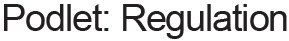 Podlet - Regulation