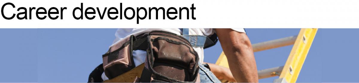 Career development banner