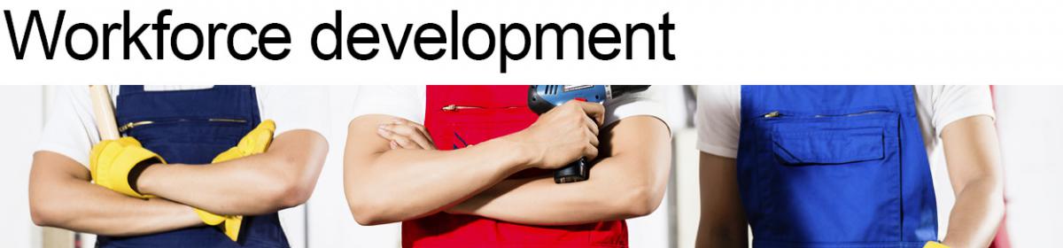 Workforce development banner